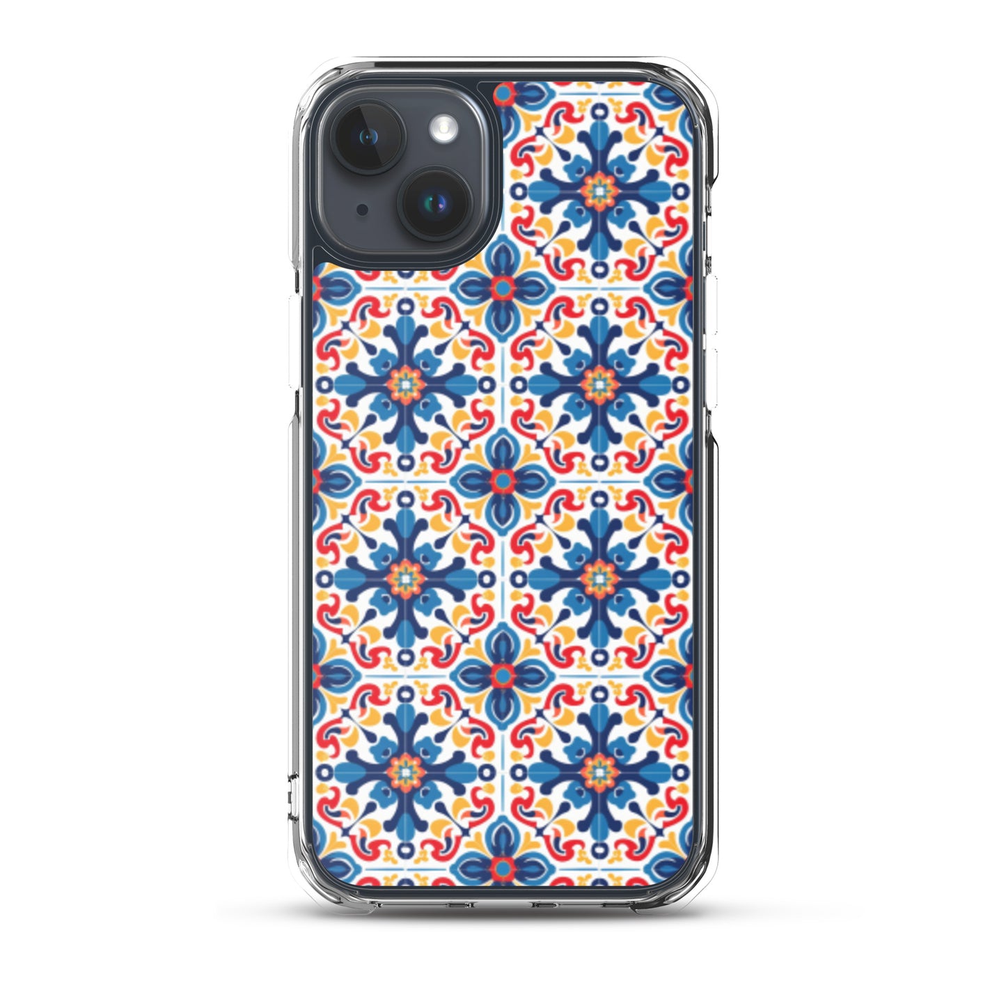 iPhone Case Talavera Tiles Blue and Red