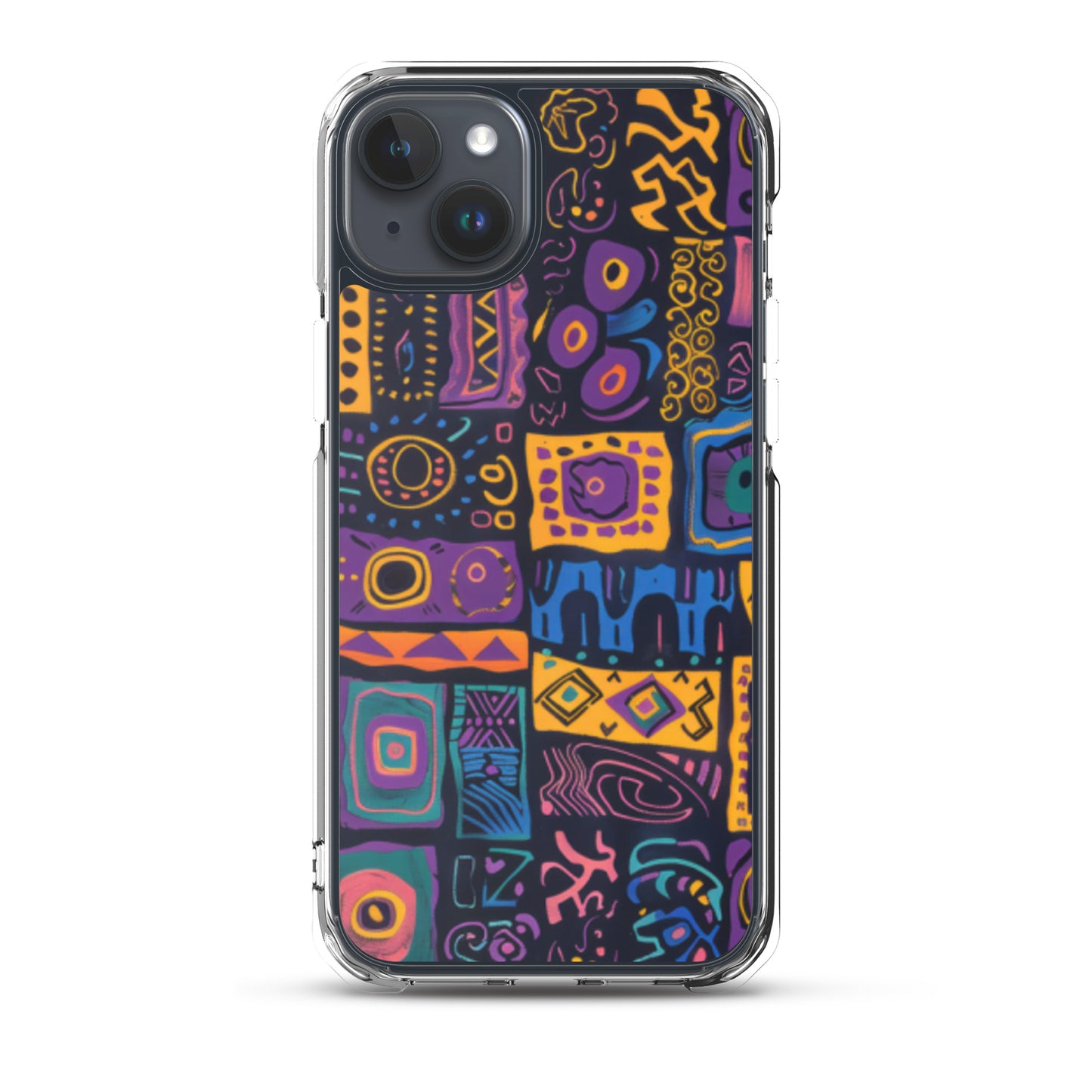 iPhone Case Colorful Yemanja Pattern
