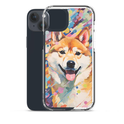 iPhone Case Painted Shiba Inu