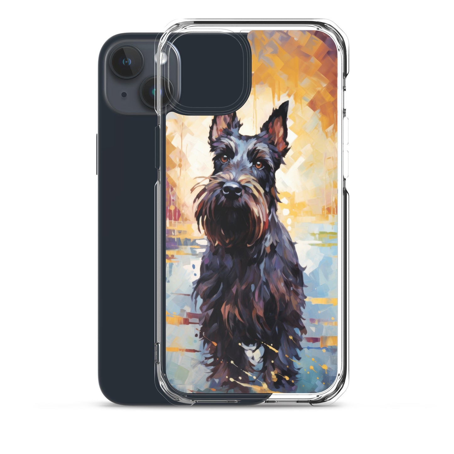 iPhone Case Painted Scottish Terrier