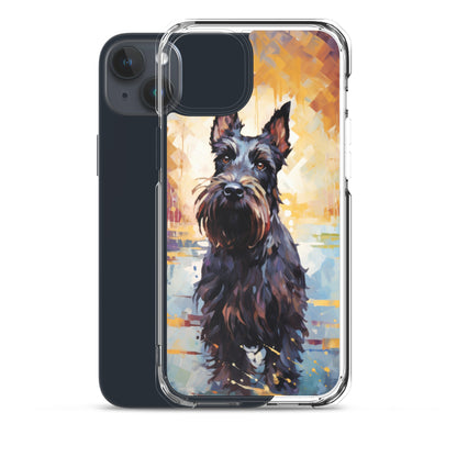 iPhone Case Painted Scottish Terrier
