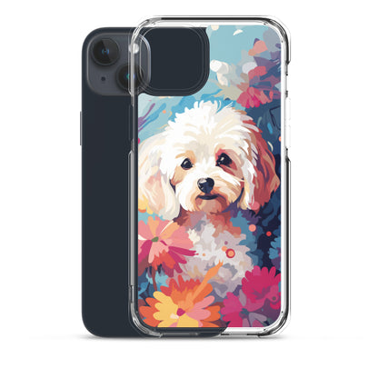 iPhone Case Painted Bichon Frise