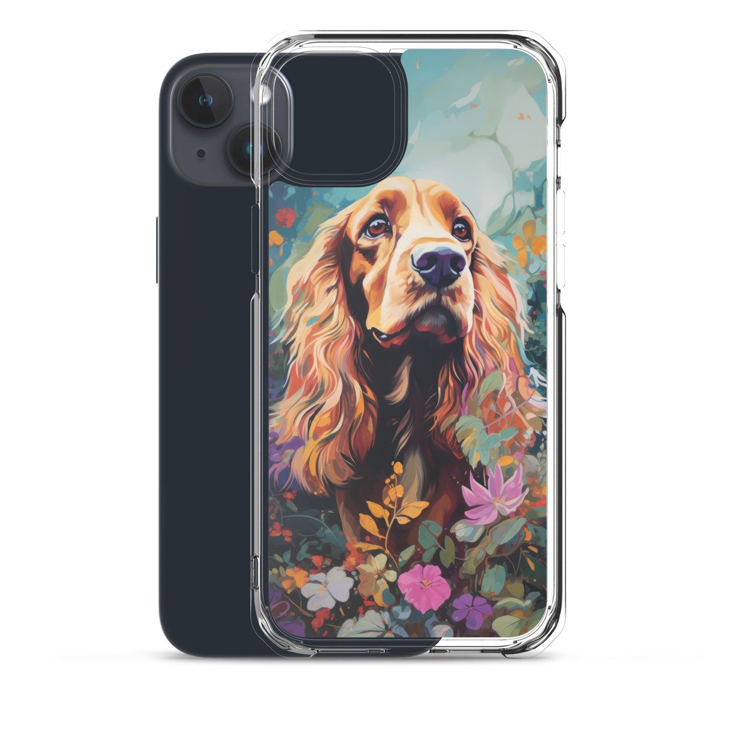 iPhone Case Painted Cocker Spaniel