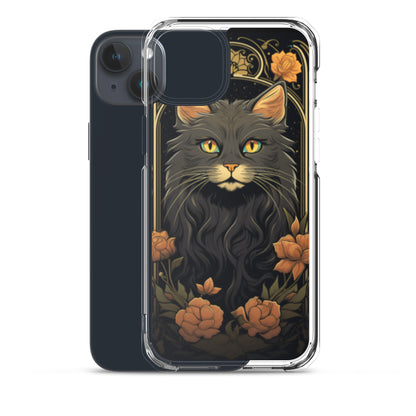 Art Nouveau Cat iPhone Case