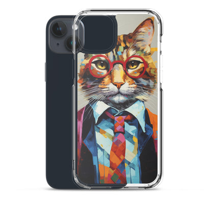 Business Cat iPhone Case