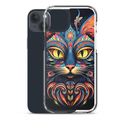 Mystical Kitty Cat iPhone Case