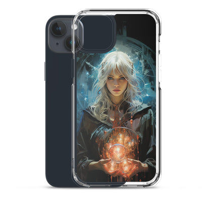 Dungeons and Dragons Female Elf Sorcerer iPhone Case