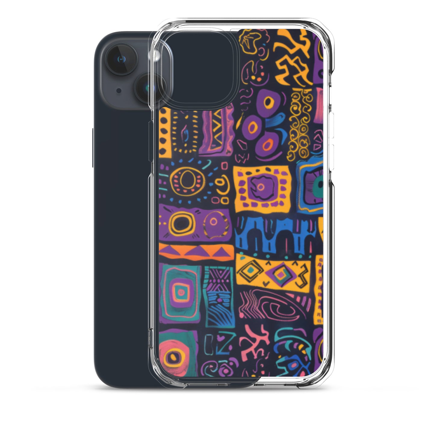 iPhone Case Colorful Yemanja Pattern