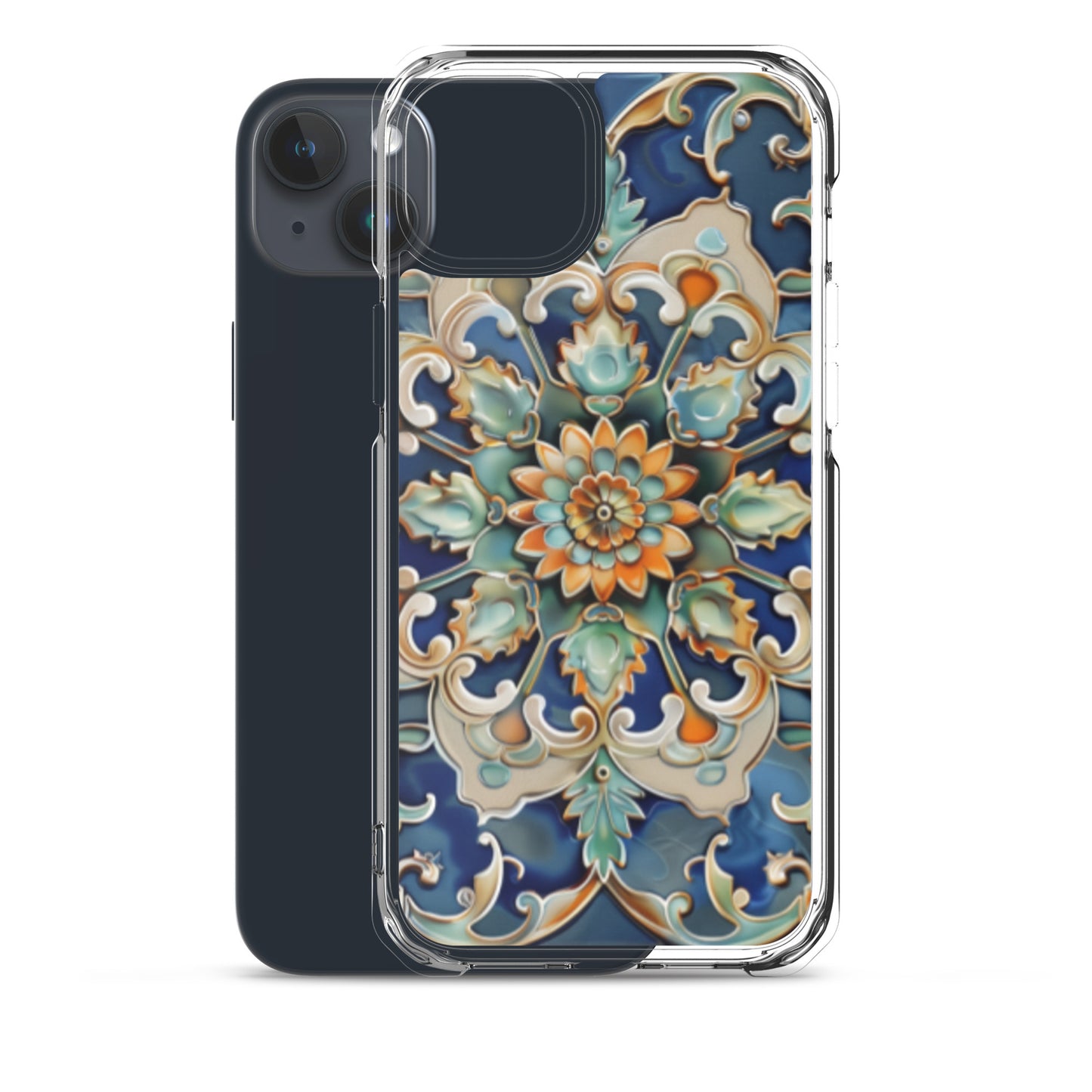 iPhone Case Malaysian Ceramic Tile Pattern