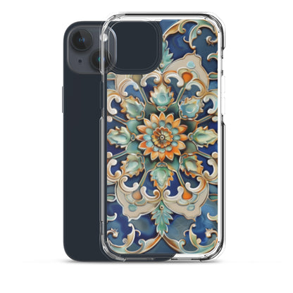 iPhone Case Malaysian Ceramic Tile Pattern