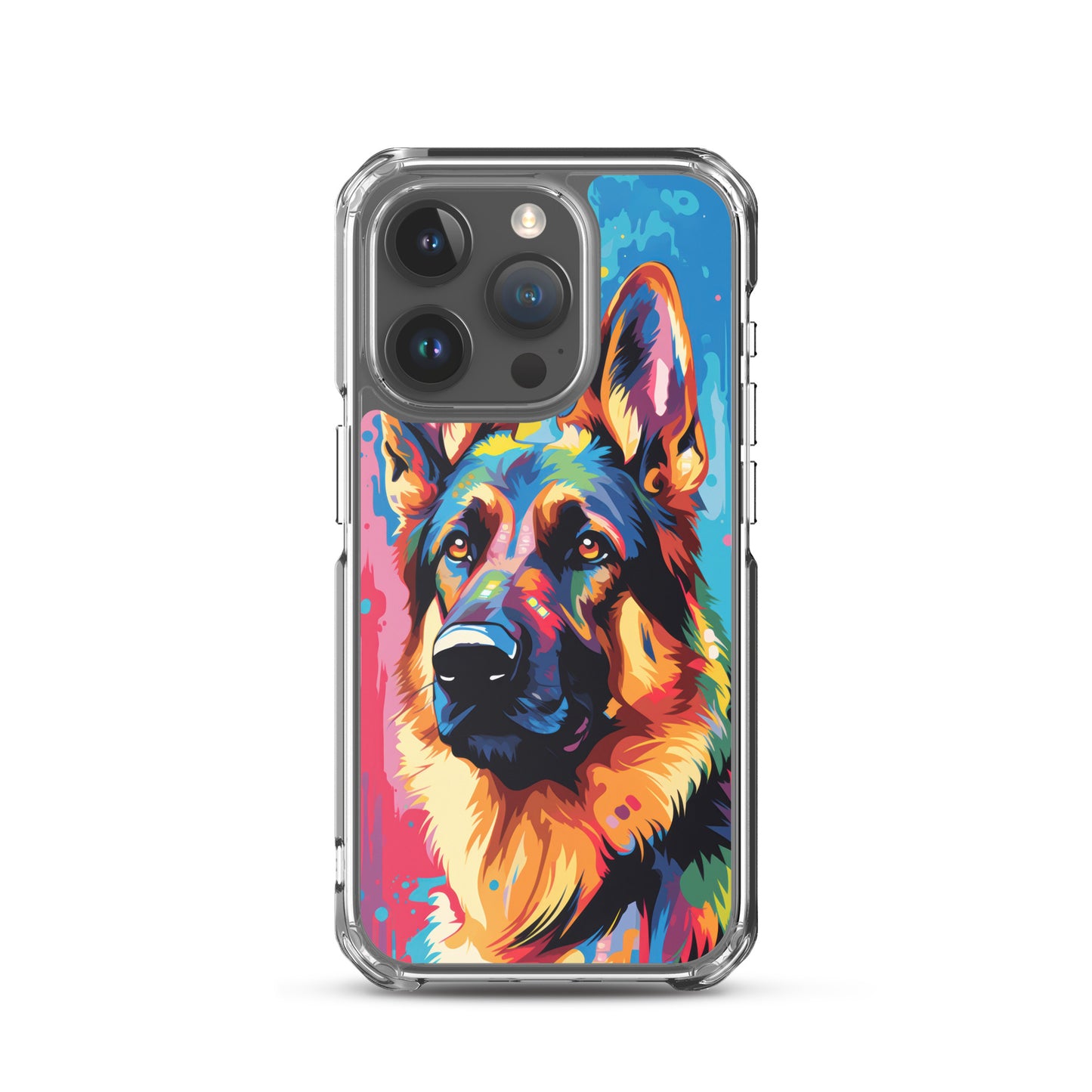 iPhone Case Painted German Shepherd