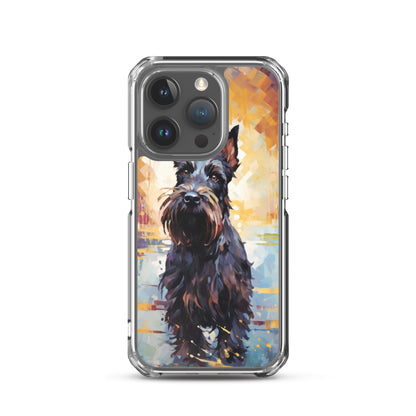 iPhone Case Painted Scottish Terrier