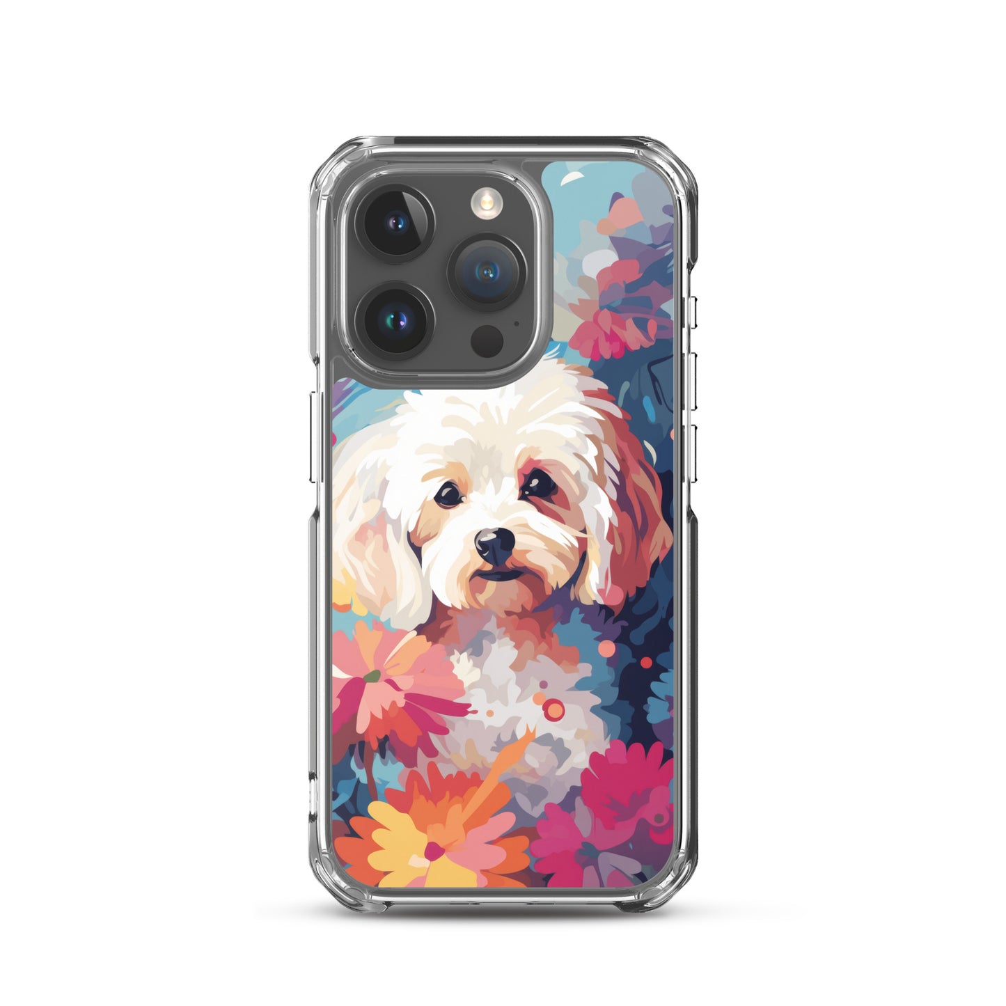 iPhone Case Painted Bichon Frise
