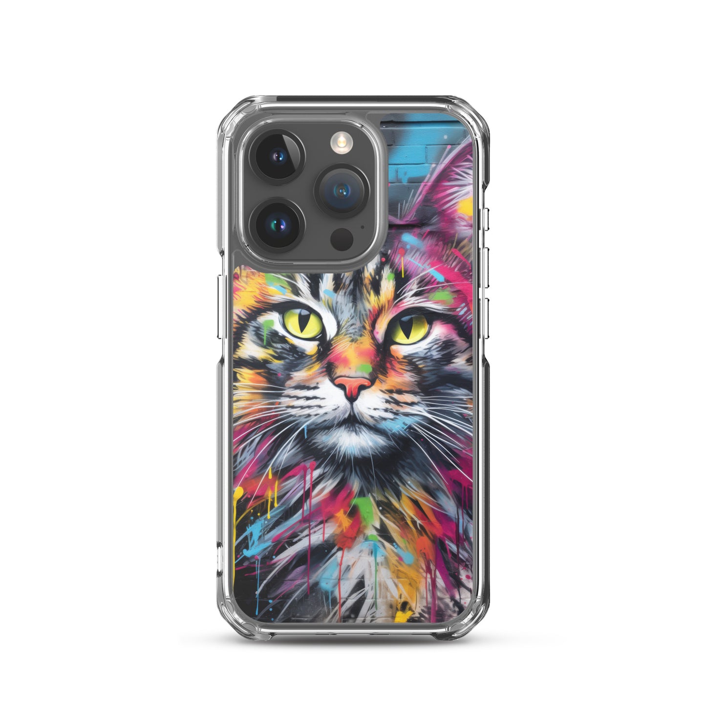 Graffiti Cat iPhone Case