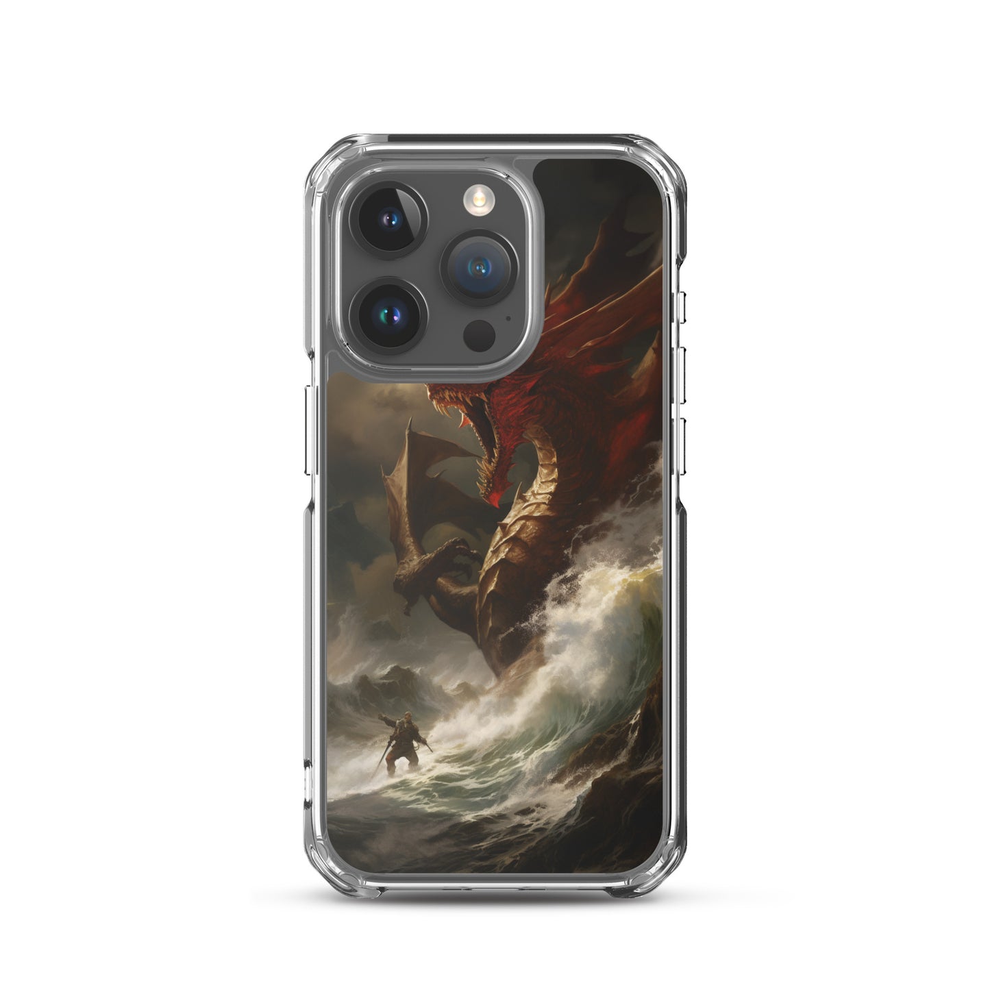 Dragon Battle iPhone Case