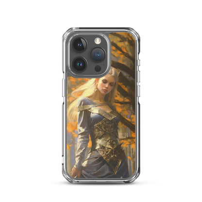 Dungeons and Dragons Female Elf iPhone Case