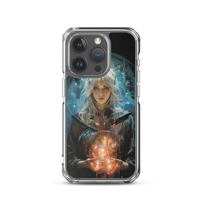 Dungeons and Dragons Female Elf Sorcerer iPhone Case