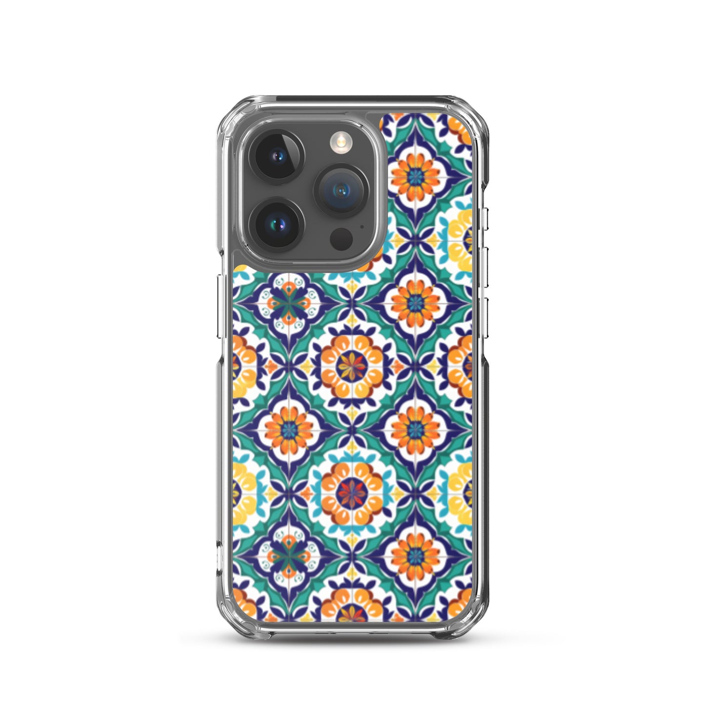 iPhone Case Talavera Tiles Green and Blue