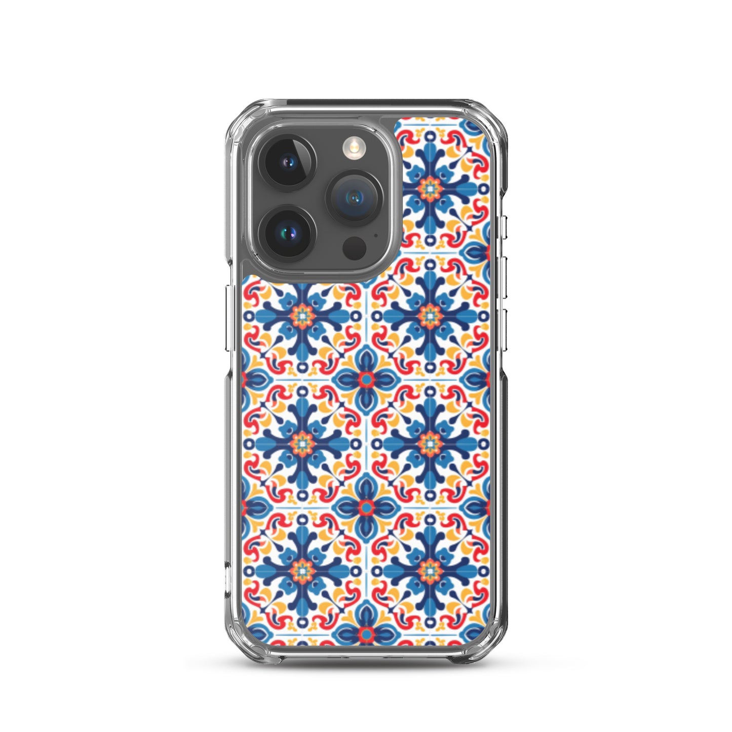 iPhone Case Talavera Tiles Blue and Red