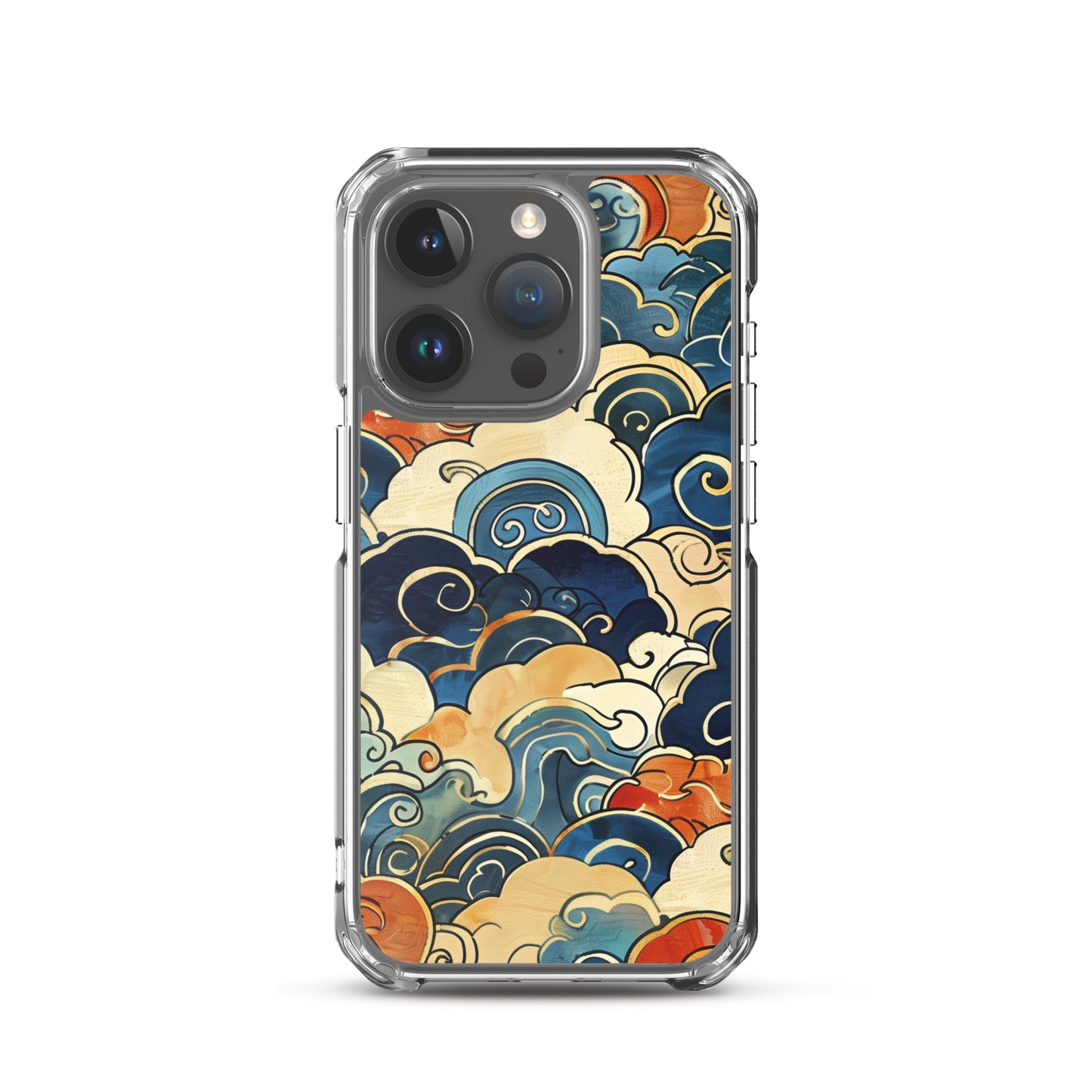 iPhone Case Stylized Clouds