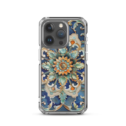 iPhone Case Malaysian Ceramic Tile Pattern