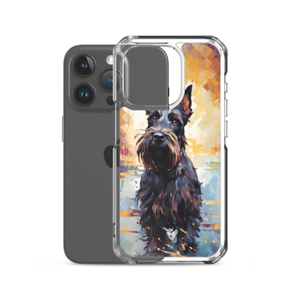 iPhone Case Painted Scottish Terrier