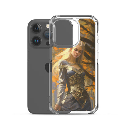 Dungeons and Dragons Female Elf iPhone Case