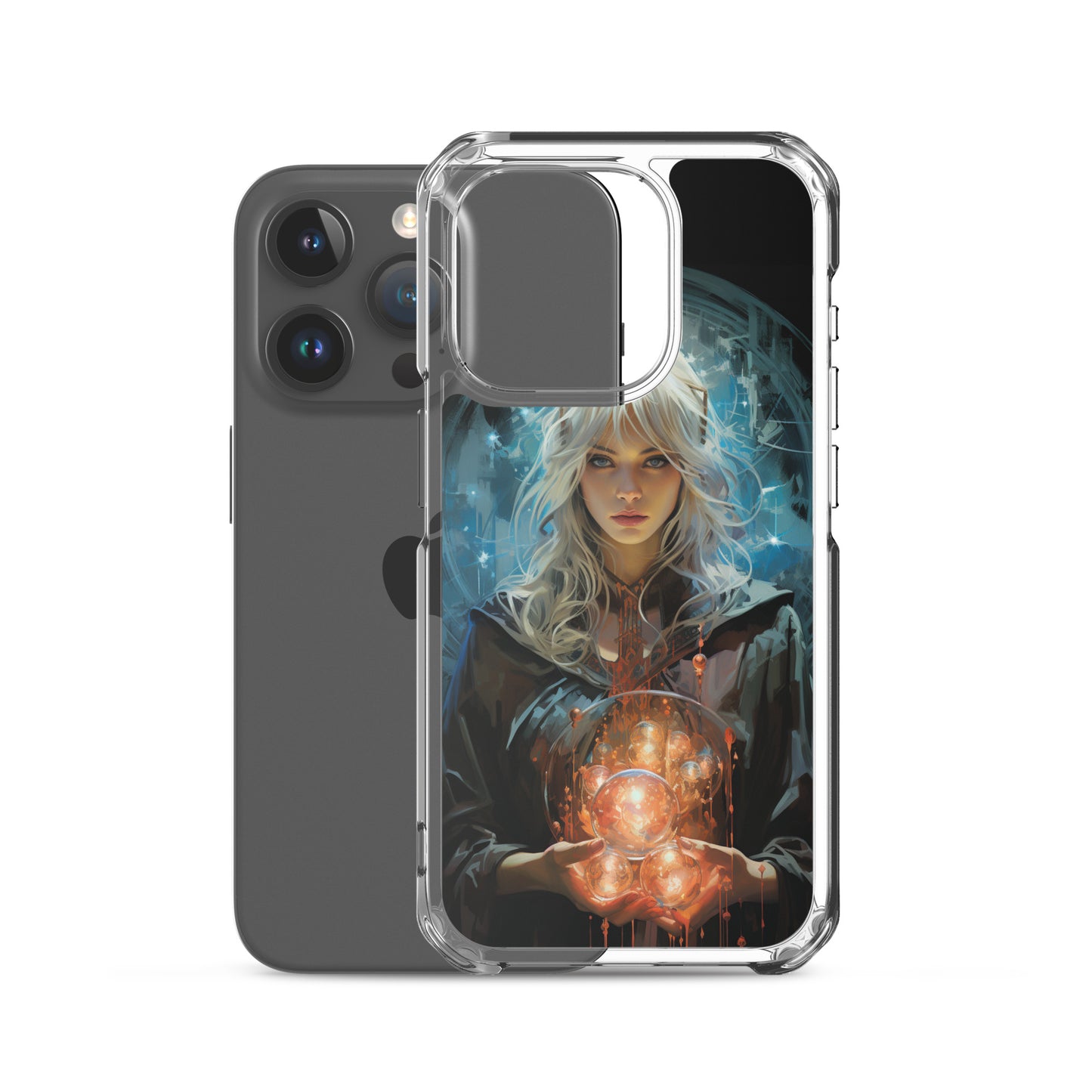 Dungeons and Dragons Female Elf Sorcerer iPhone Case