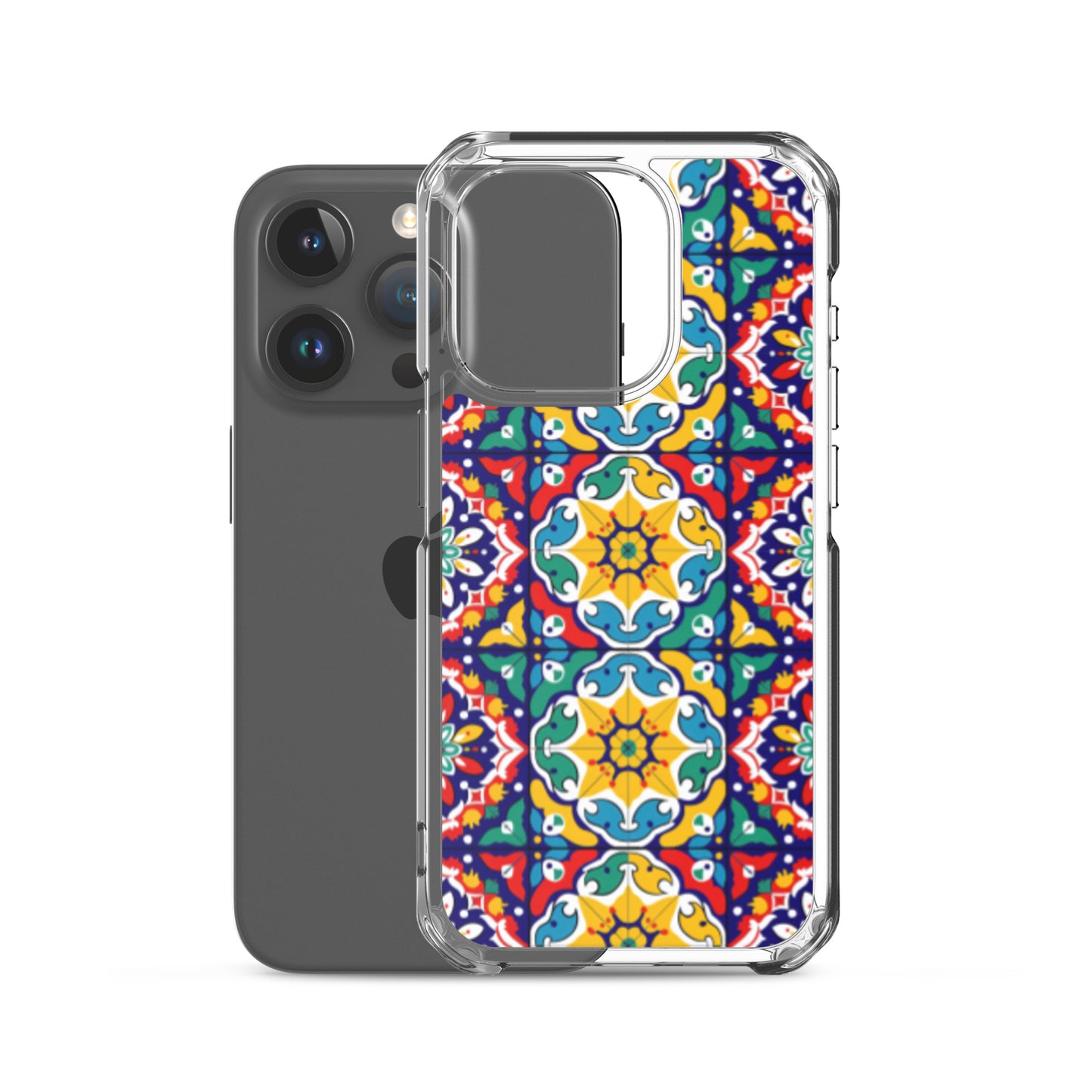 iPhone Case Talavera Tiles Red and Yellow
