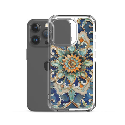 iPhone Case Malaysian Ceramic Tile Pattern