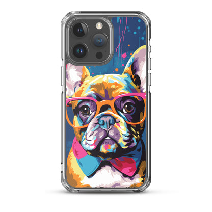 iPhone Case Painted Stylish French Bulldog