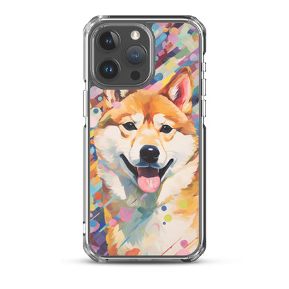 iPhone Case Painted Shiba Inu