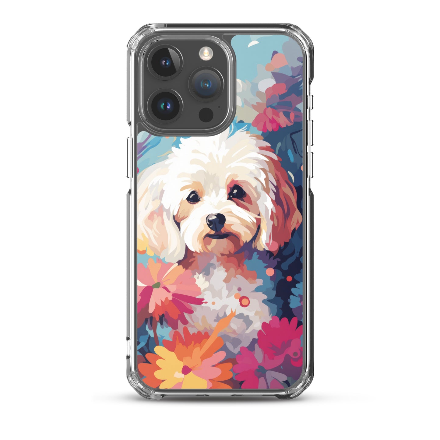 iPhone Case Painted Bichon Frise