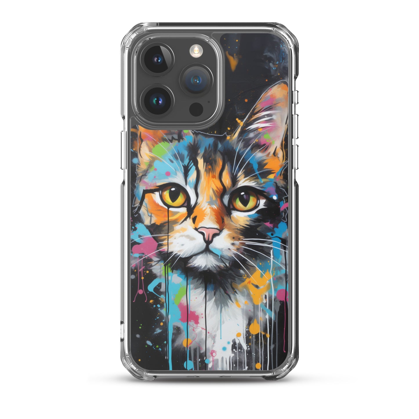 Graffiti Calico Cat iPhone Case