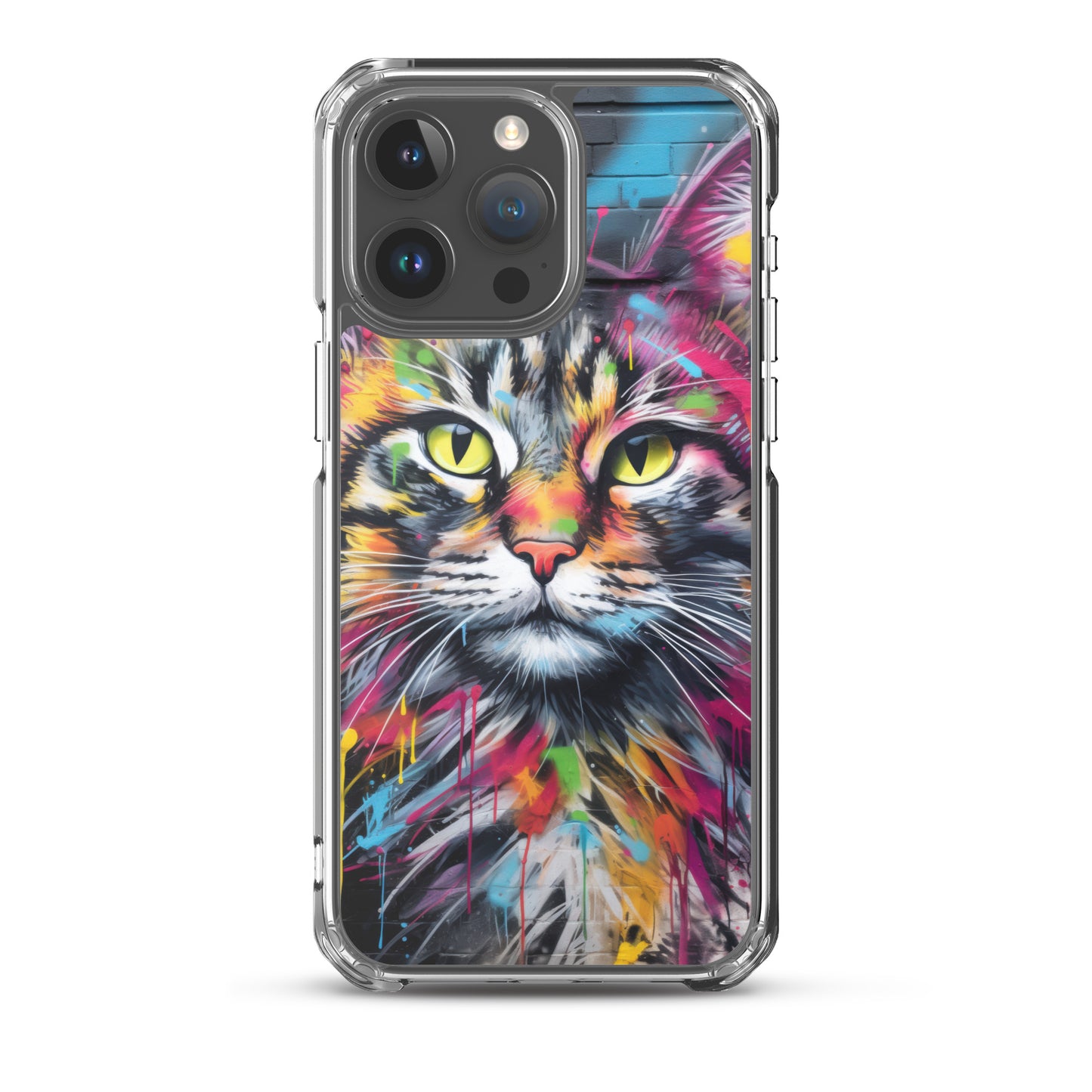 Graffiti Cat iPhone Case