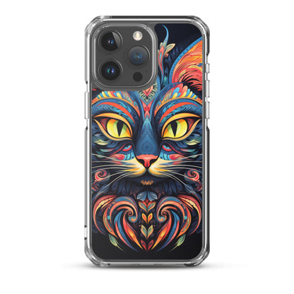 Mystical Kitty Cat iPhone Case