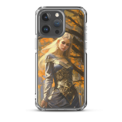Dungeons and Dragons Female Elf iPhone Case