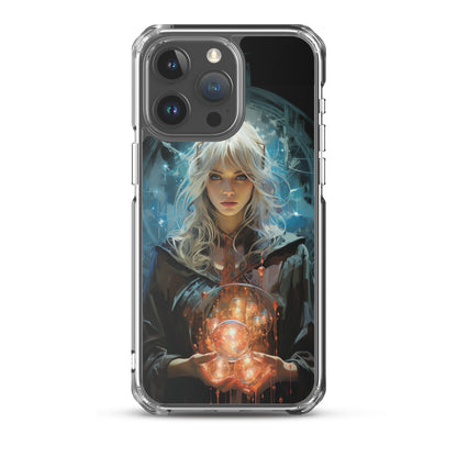 Dungeons and Dragons Female Elf Sorcerer iPhone Case