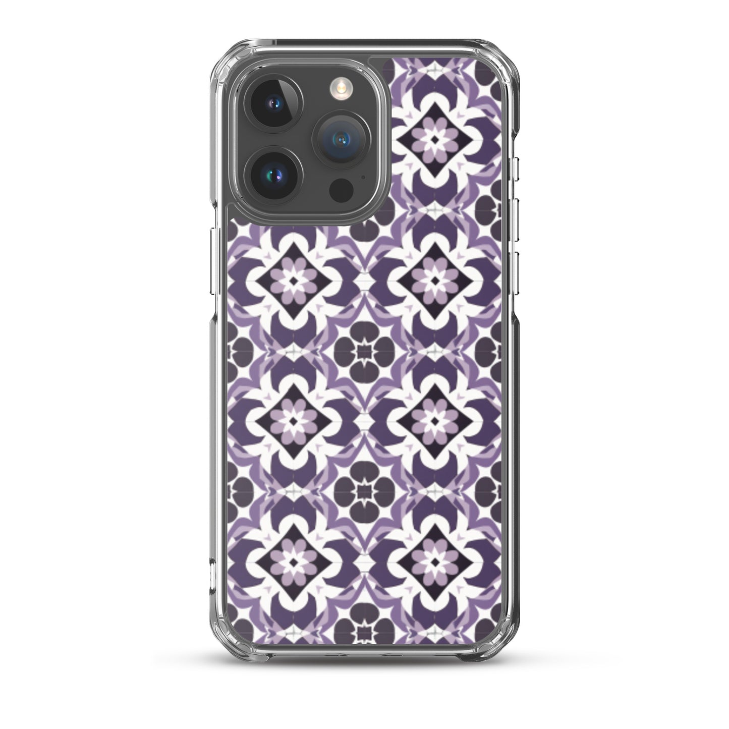 iPhone Case Purple Moroccan Style Tile
