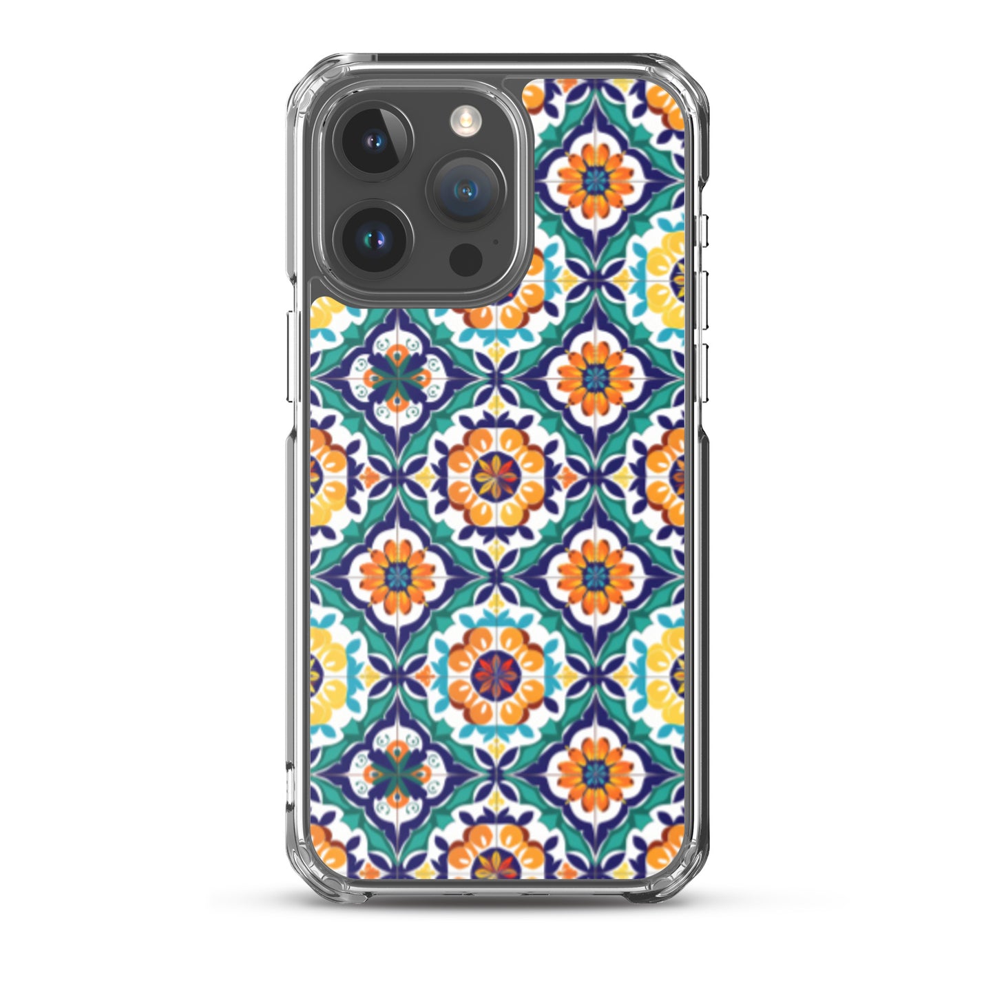 iPhone Case Talavera Tiles Green and Blue