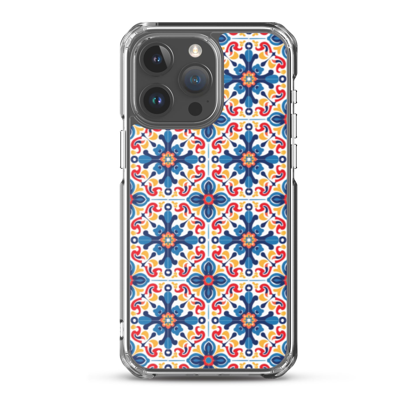 iPhone Case Talavera Tiles Blue and Red