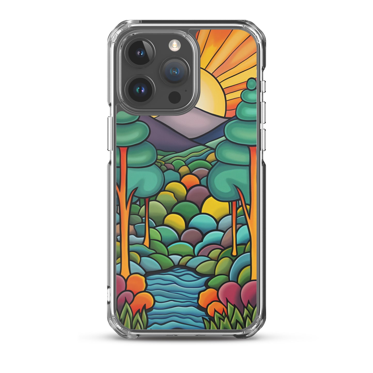 iPhone Case Arkley Sunrise over Mountains and Forest