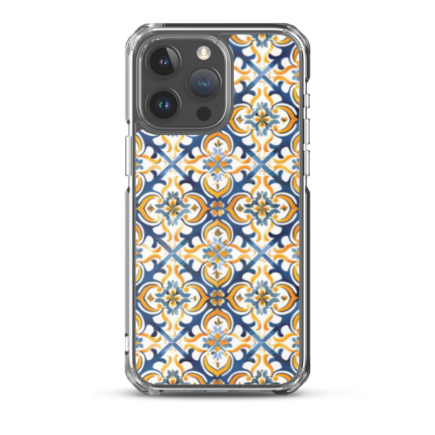 iPhone Case Colorful Spanish Tile Pattern