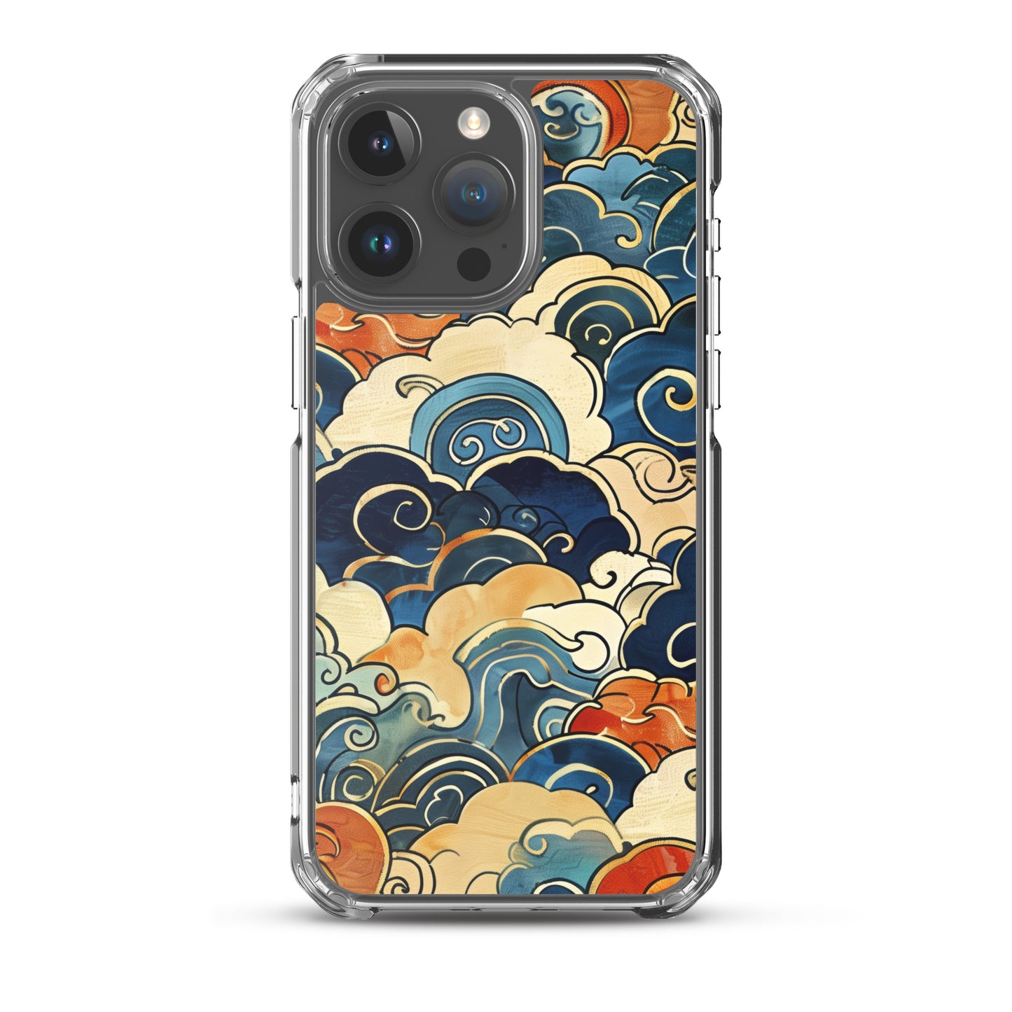 iPhone Case Stylized Clouds