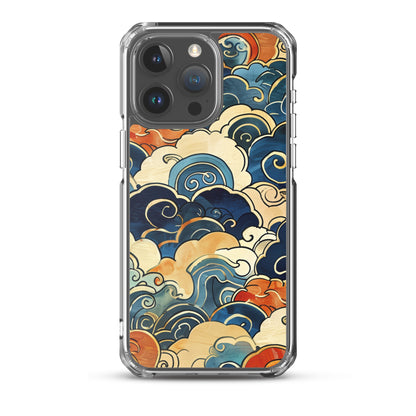 iPhone Case Stylized Clouds