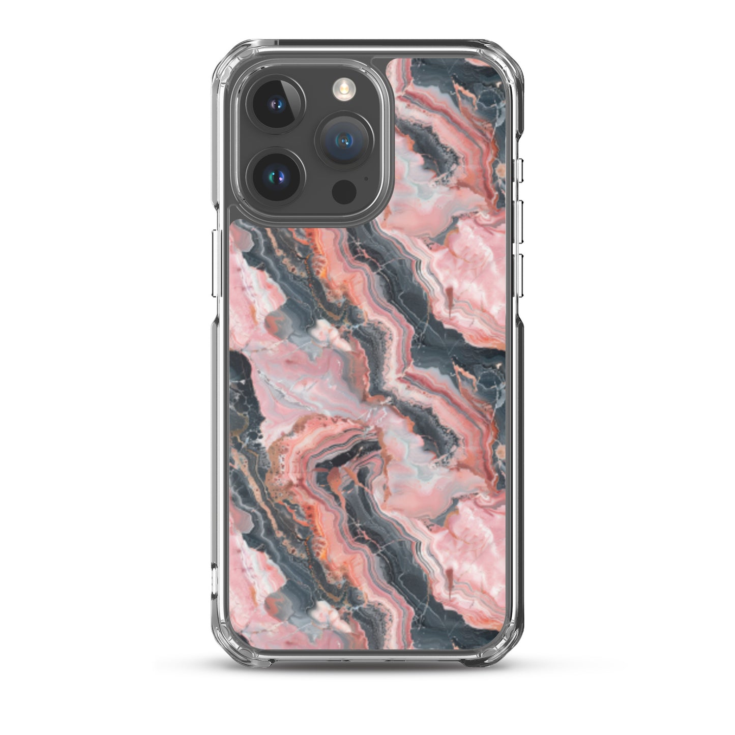 iPhone Case Pink Picasso Marble Pattern