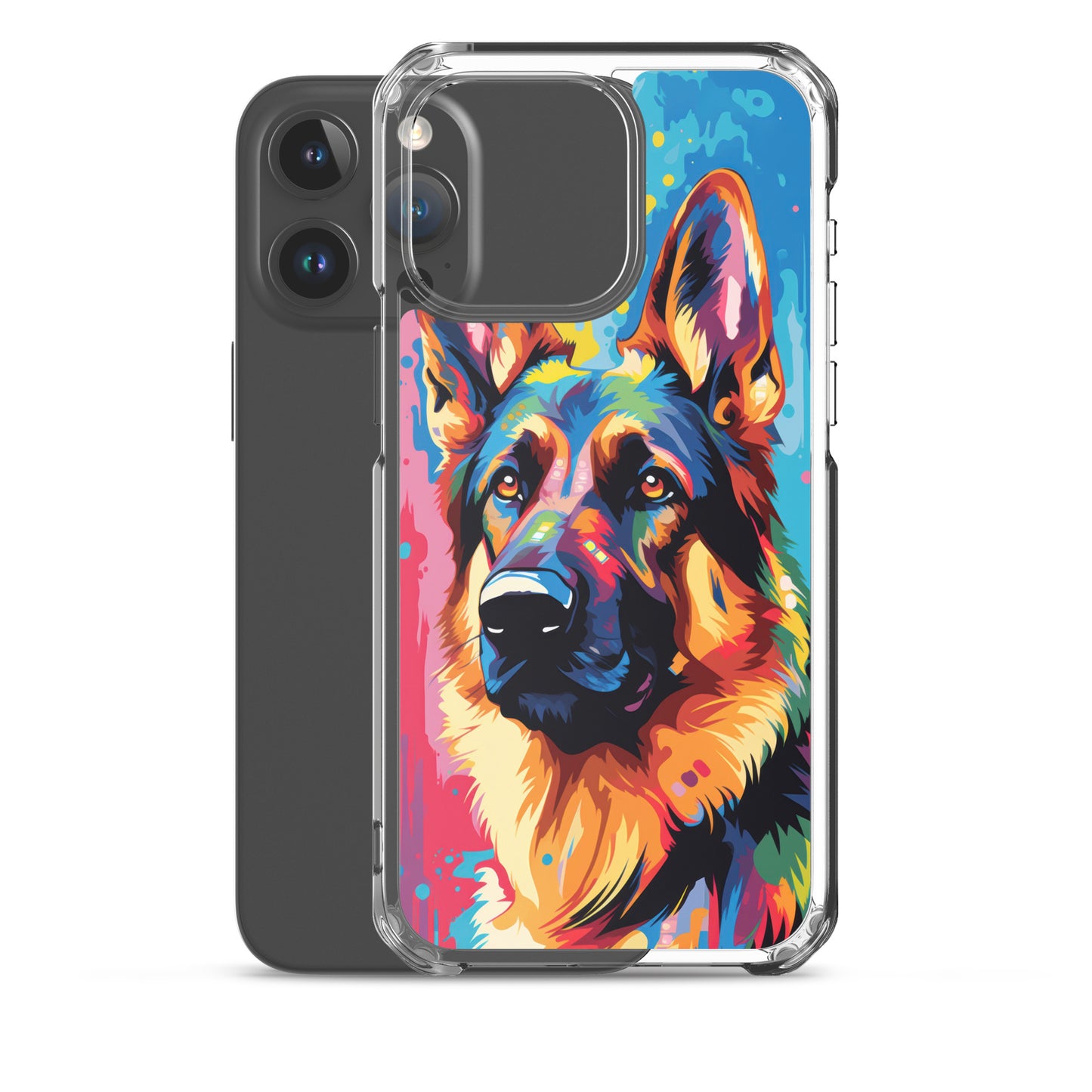 iPhone Case Painted German Shepherd