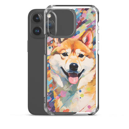 iPhone Case Painted Shiba Inu