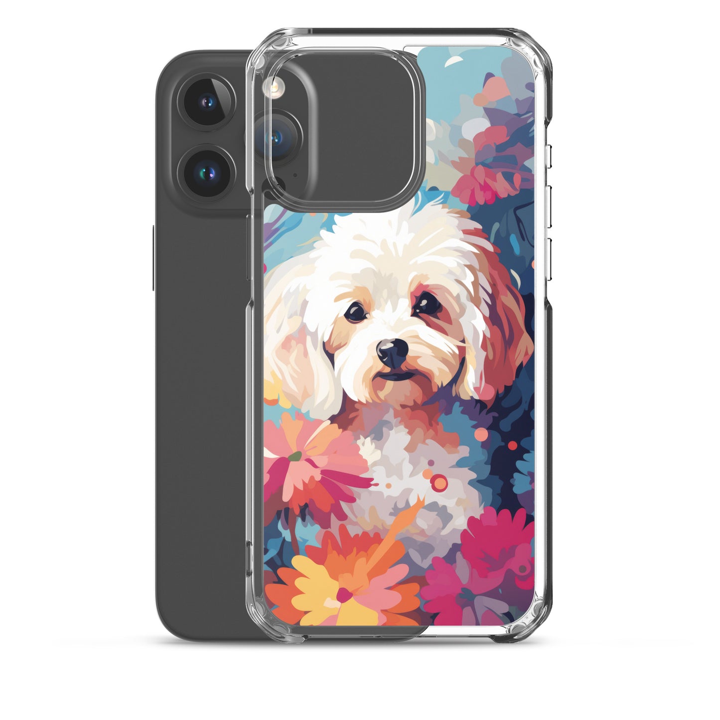 iPhone Case Painted Bichon Frise
