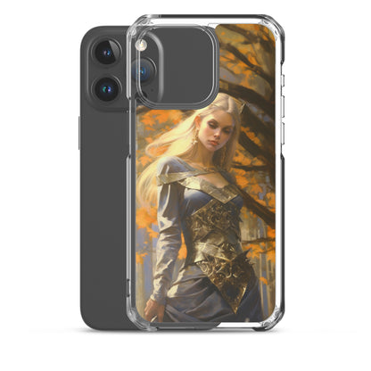 Dungeons and Dragons Female Elf iPhone Case